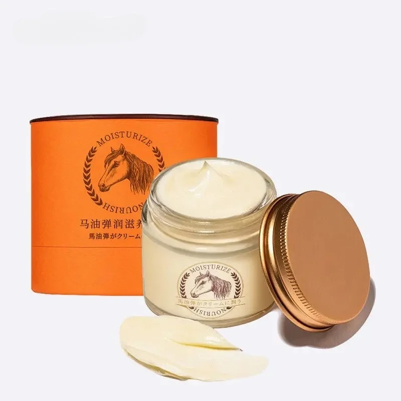 

Horse Oil Face Cream Moisturizing Nourishing Oil Control Skin Care Cosmetics skincare Firming Facial Cream for Face Care 70g