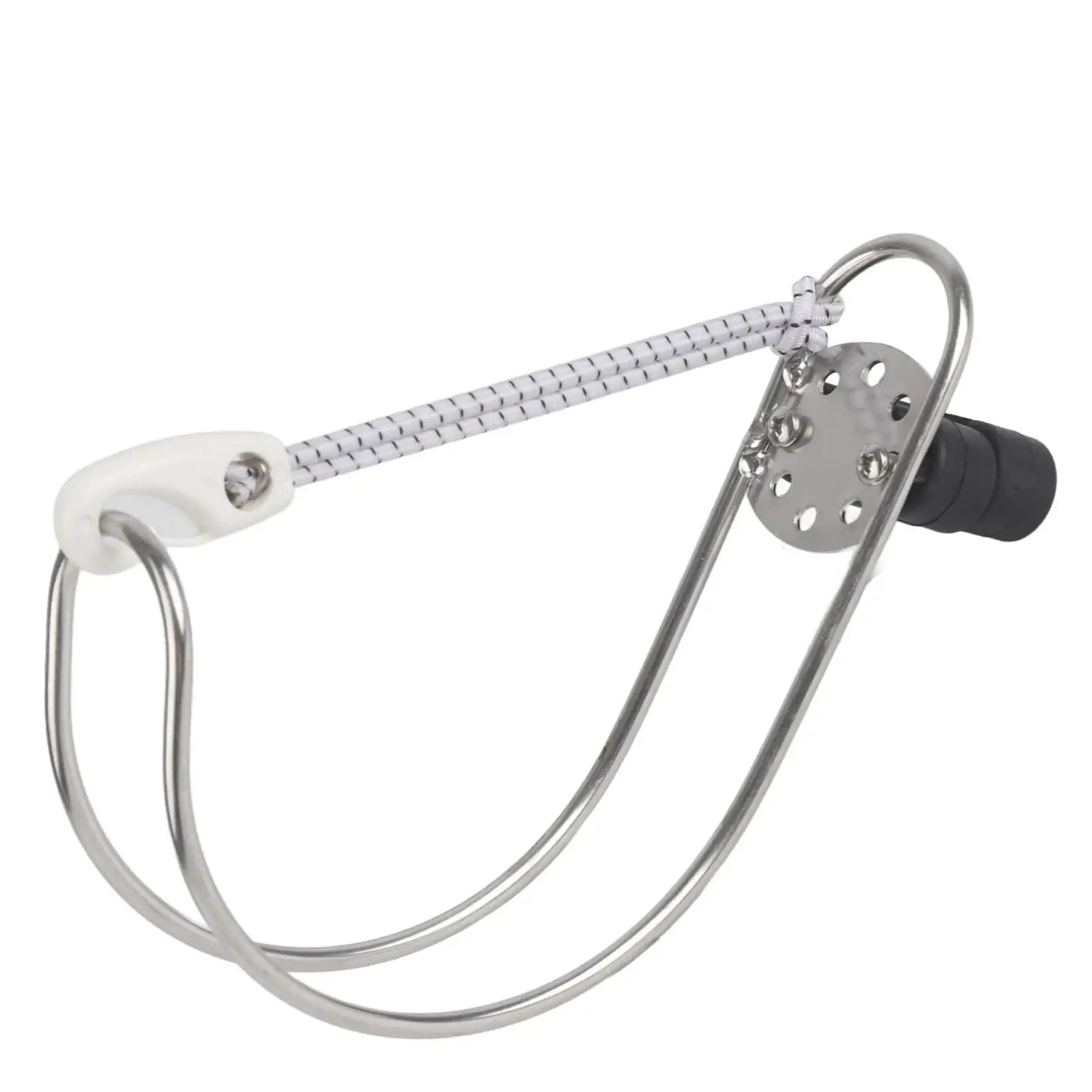 Adjustable Stainless Steel Lifebuoy Holder Bracket for Boats - Wide Application