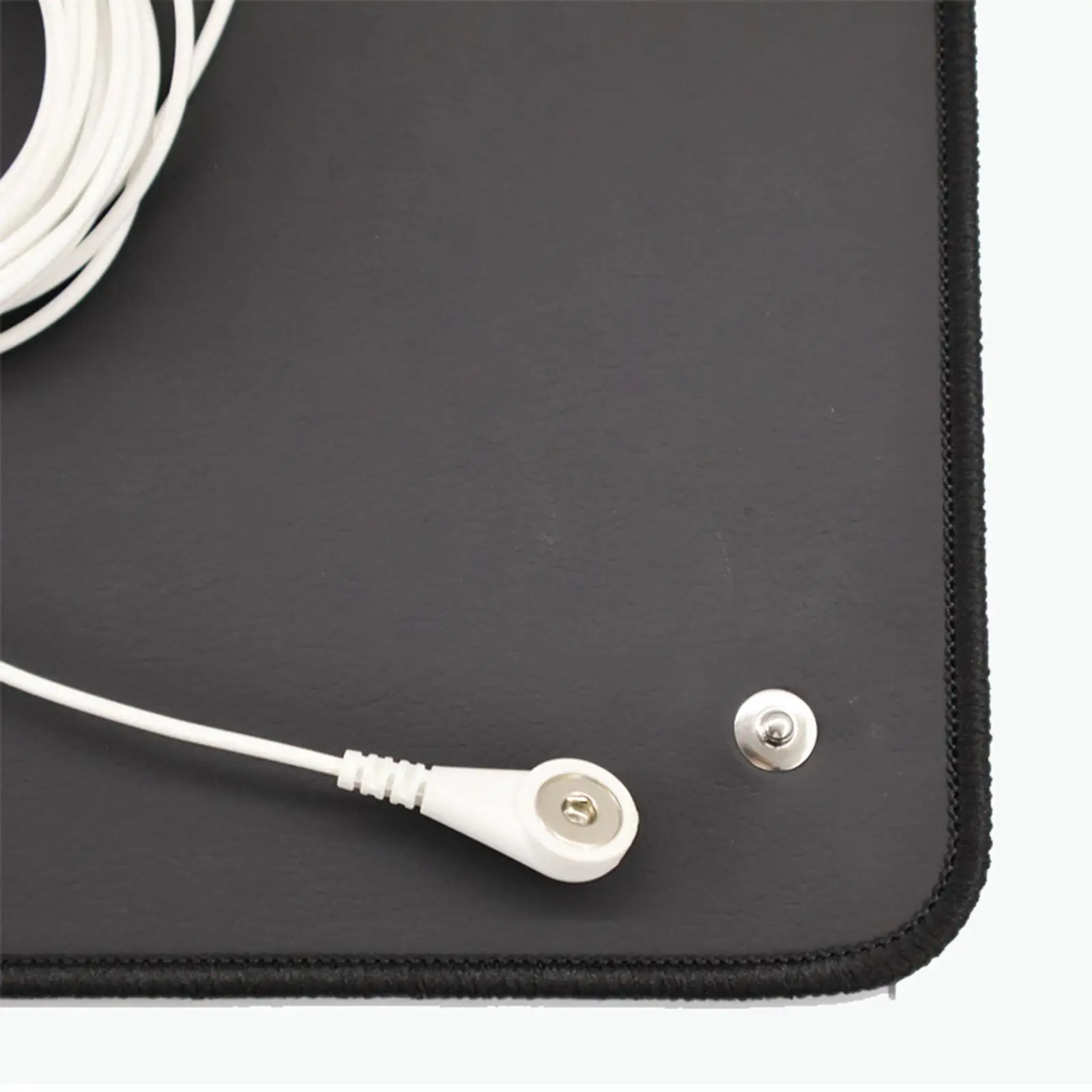 Anti Static Earthing Mat Grounding Yoga Pad Rubber Conductive Mouse Mat with 15ft Ground Cord for Sleep Work Desk Use