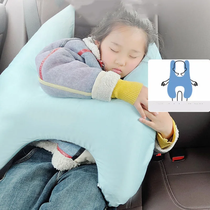 Car Seat Strap For Children Sleeping Car Pillow Soothing Protective Artifact for Adults Children Animal Pattern Kid Neck Support