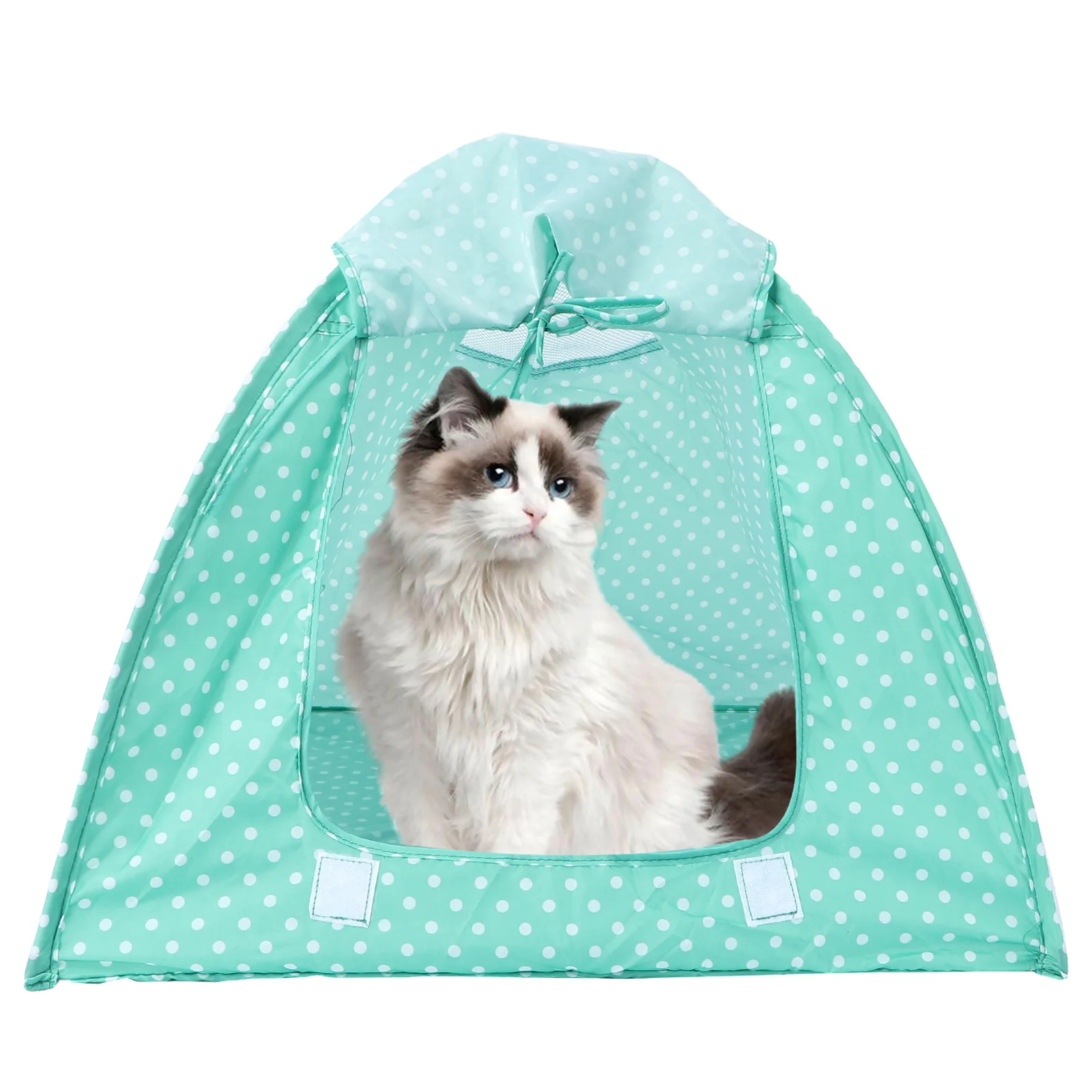 

1 pc Pet Foldable Waterproof Thickened Outdoor Indoor Play For Cats Dogs With Window Cat Dog Tent Storage Tent