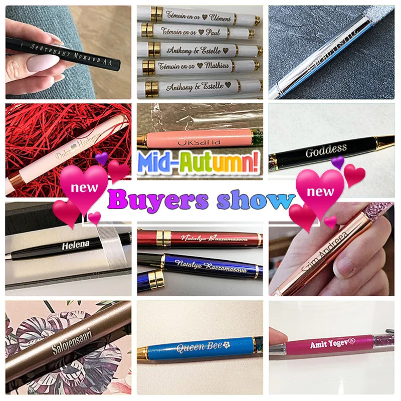 1Pcs Classic Metal Ballpoint Pen Secure Chain Attached Base Stand Desk Office Counter Signature Pens Stationery Gift