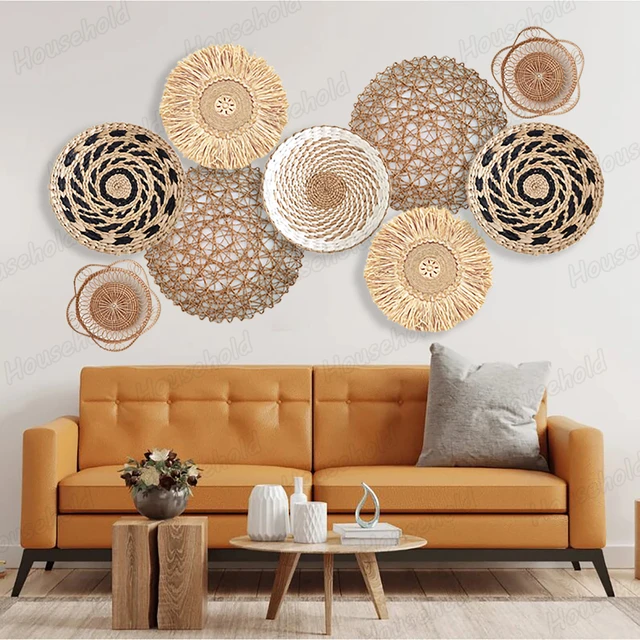 Woven boho wall hanging hotsell