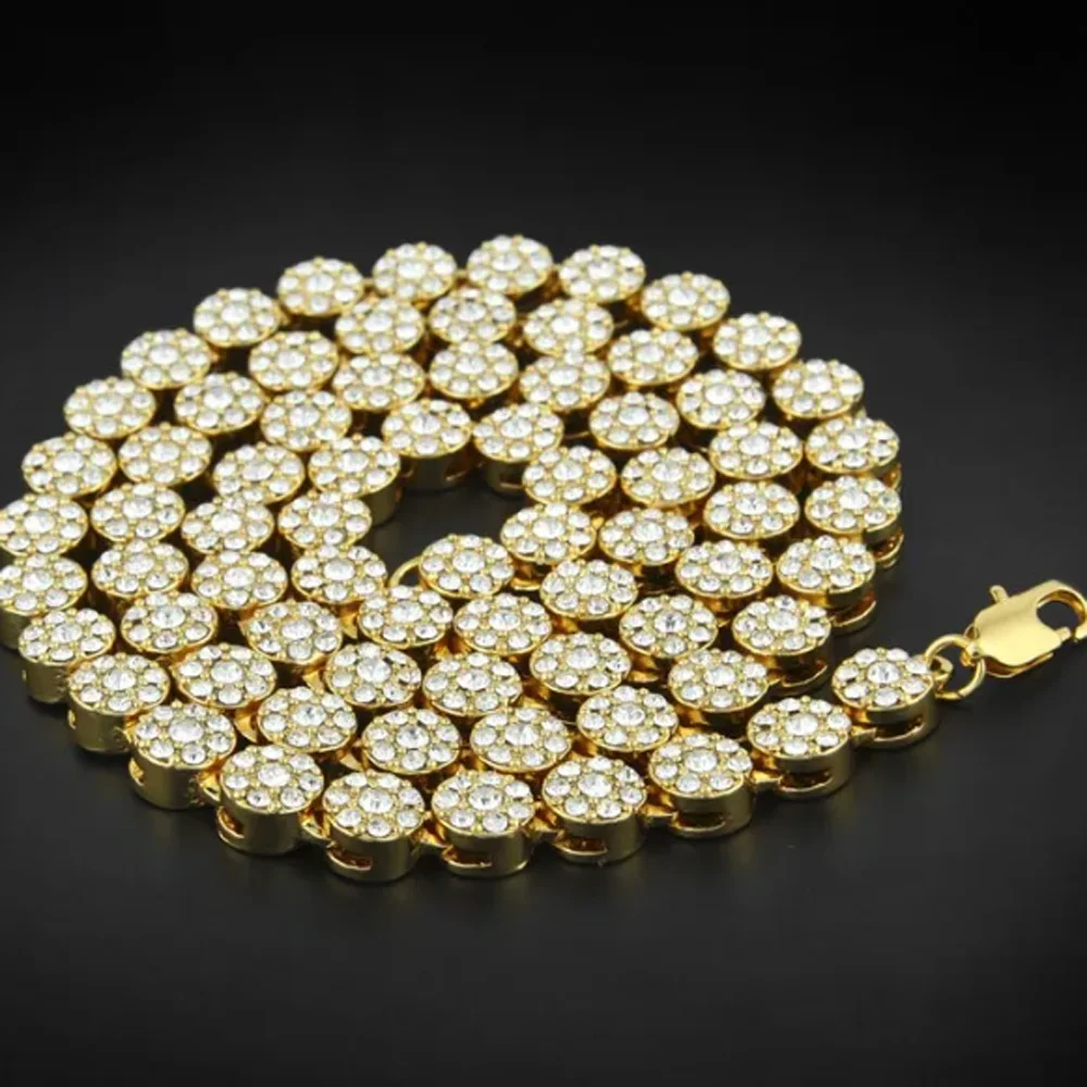 Trendy 75cm 15mm Hip Hop Mens Herringbone Necklaces IP Electroplated Chunky Boys NightClub Fishbone Jewelry