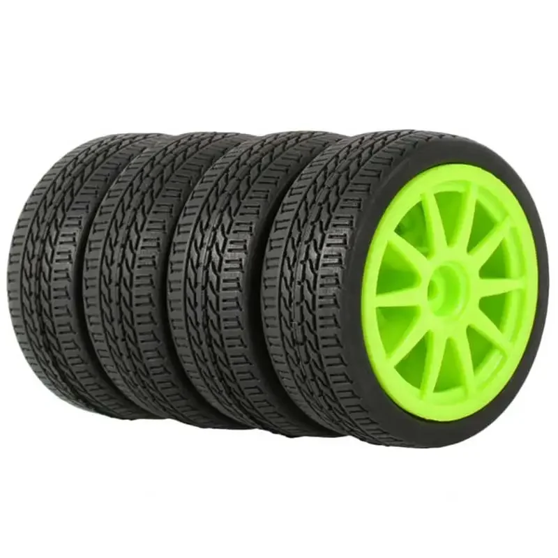 RC 910-6091  Speed Tires & Wheel insert sponge 4PCS For HSP HPI 1/10 1:10 Touring Car