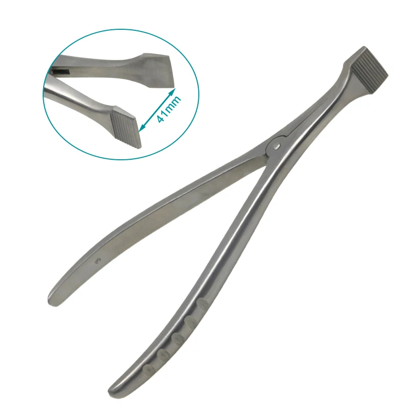 1pcs Plaster Retractor Spreader Plaster Removal Forceps Orthopedics Surgery Instrument Stainless Steel pet