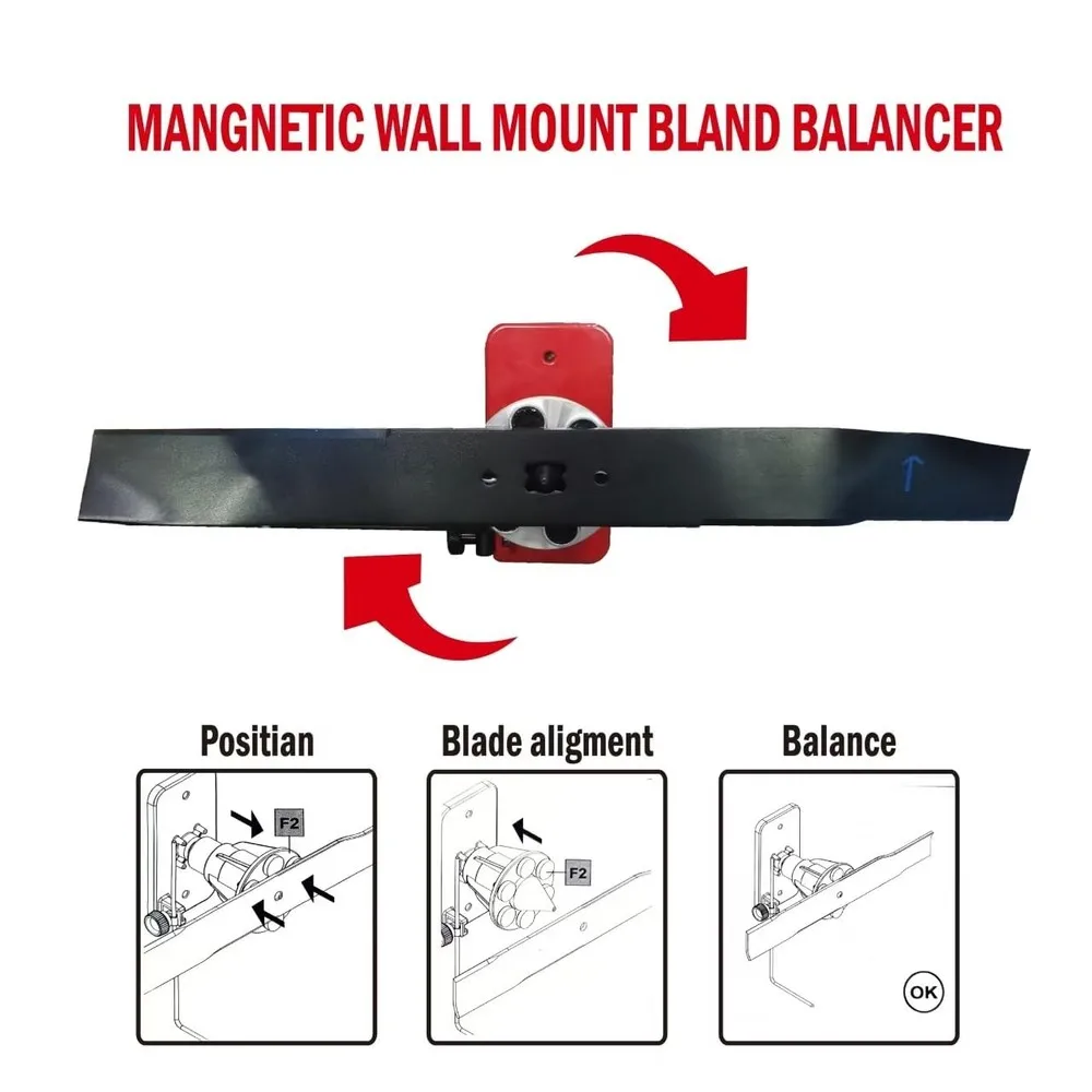 芝刈り機ブレードシャープナー & 芝刈り機ブレードバランサー交換用 5005、42-047