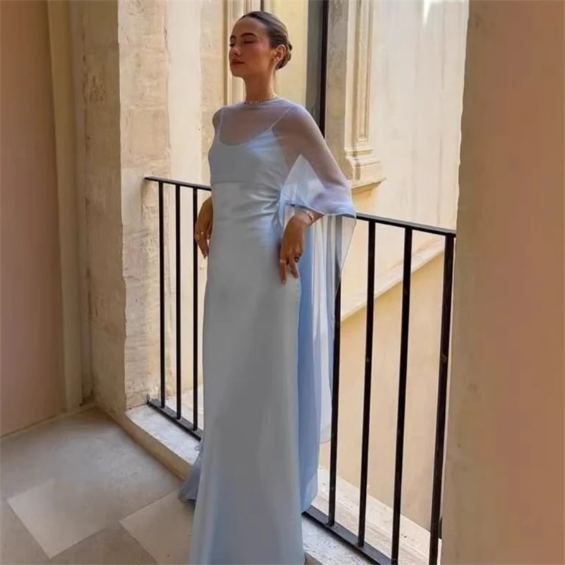 

Women's High Low Solid Color Sheer Cover-Ups Summer Holiday O Neck Cape Blouse Female Jacekt Long Party Tops Dresses 2026 Trends
