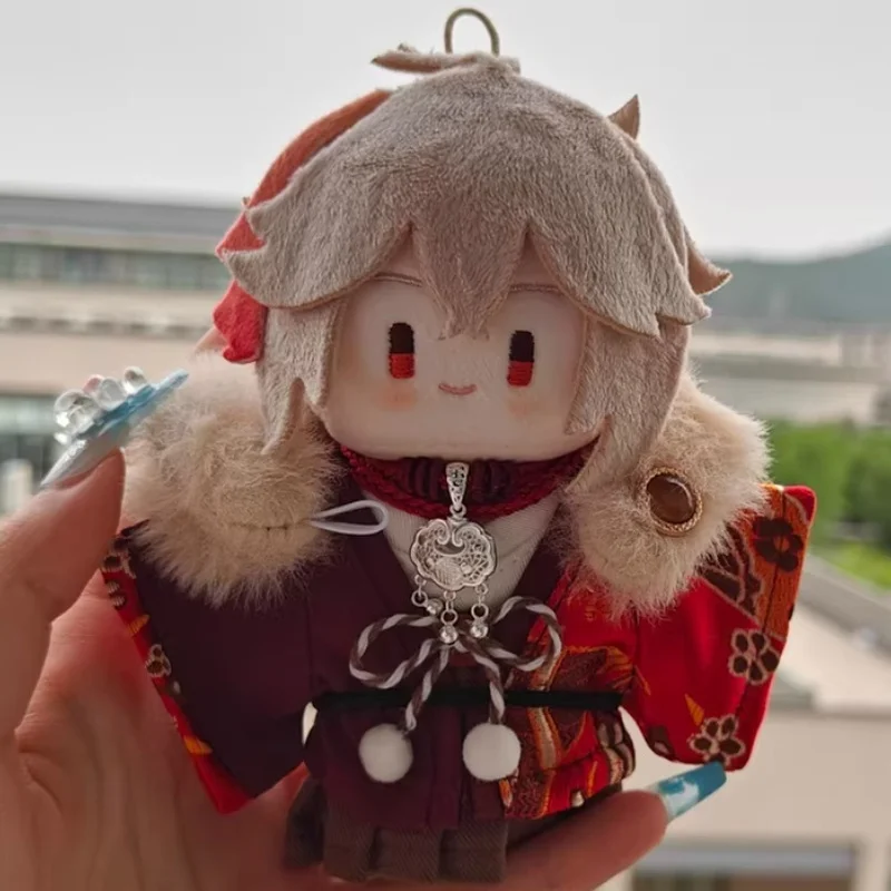 Herbstbankett-Serie, 10 cm Baumwollpuppen-Babykleid, zweifarbiger Anzug und Federweberei, kein Attribut, Kawai-Kleid zum Austausch