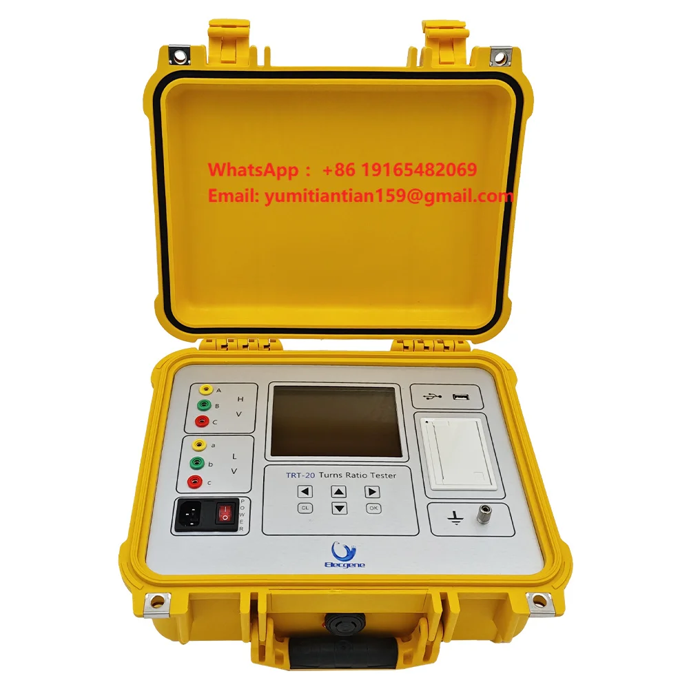 TRT-20 3-phase Winding Balance TTR Transformer Turns Ratio Tester