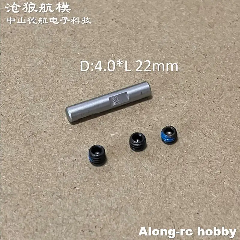 Lot de boulons en acier pour avion radiocommandé FreFukF35, pièces de rechange pour train d'atterrissage ou avion, 3 1948 rétractables, 4x22mm, 2 pièces