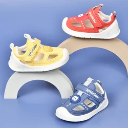 Sandalias de verano para bebé, zapatos para bebé de 0 a 2 años, con fondo suave, función infantil