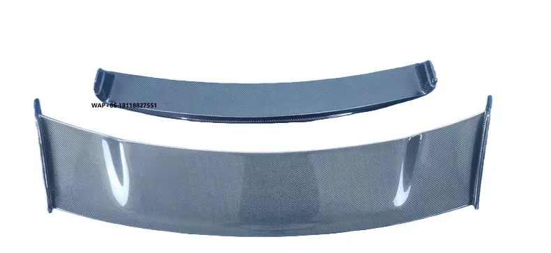 

High Quality GTR Style Dry Carbon Fiber Rear Spoiler Rear Wing with LED Light for GT GTS