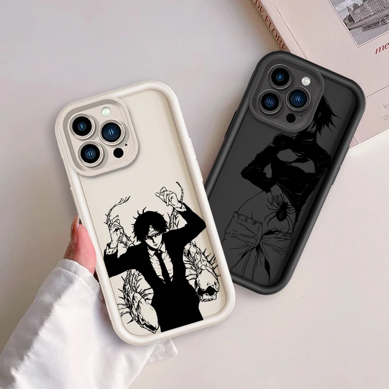 Hunter×Hunter Anime Art Eye Ladder For Apple iPhone 15 14 13 12 11 XS XR X Pro Max Plus Back Phone Case