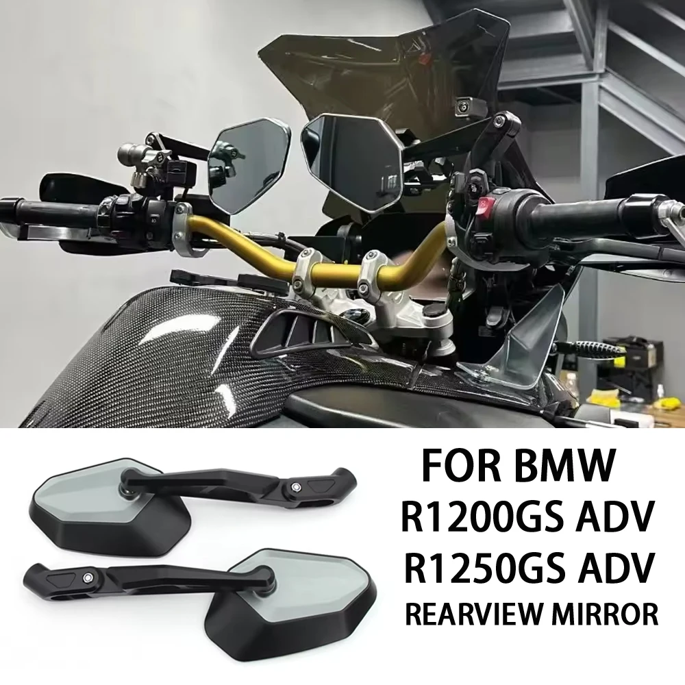

For Bmw R1250GS Modified Accessories R1250 GS ADV Side Mirror Foldable Mirror CNC Aluminum R1250ADV Motorcycle Mirror 2019 2023