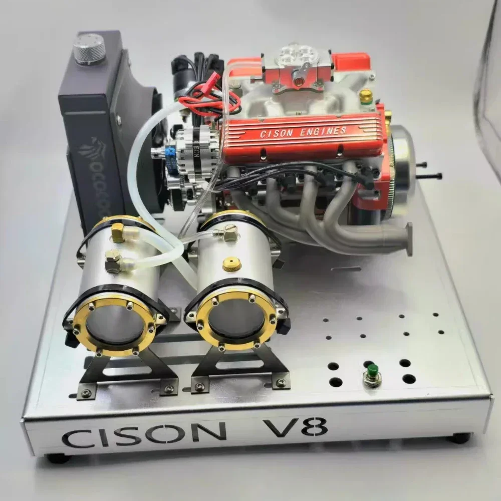 

Xichen Model Cison Miniaturowy silnik benzynowy v8 i akcesoria