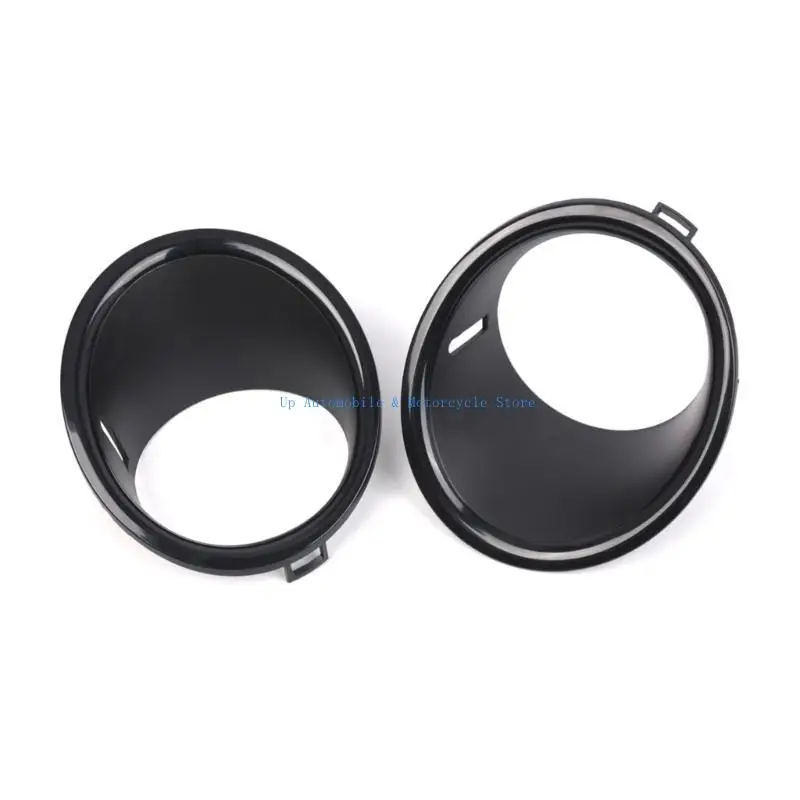 

270E Front Fog Light Lamp Guards Trim Rings Cover For R56 R57 51112753661 51112753662