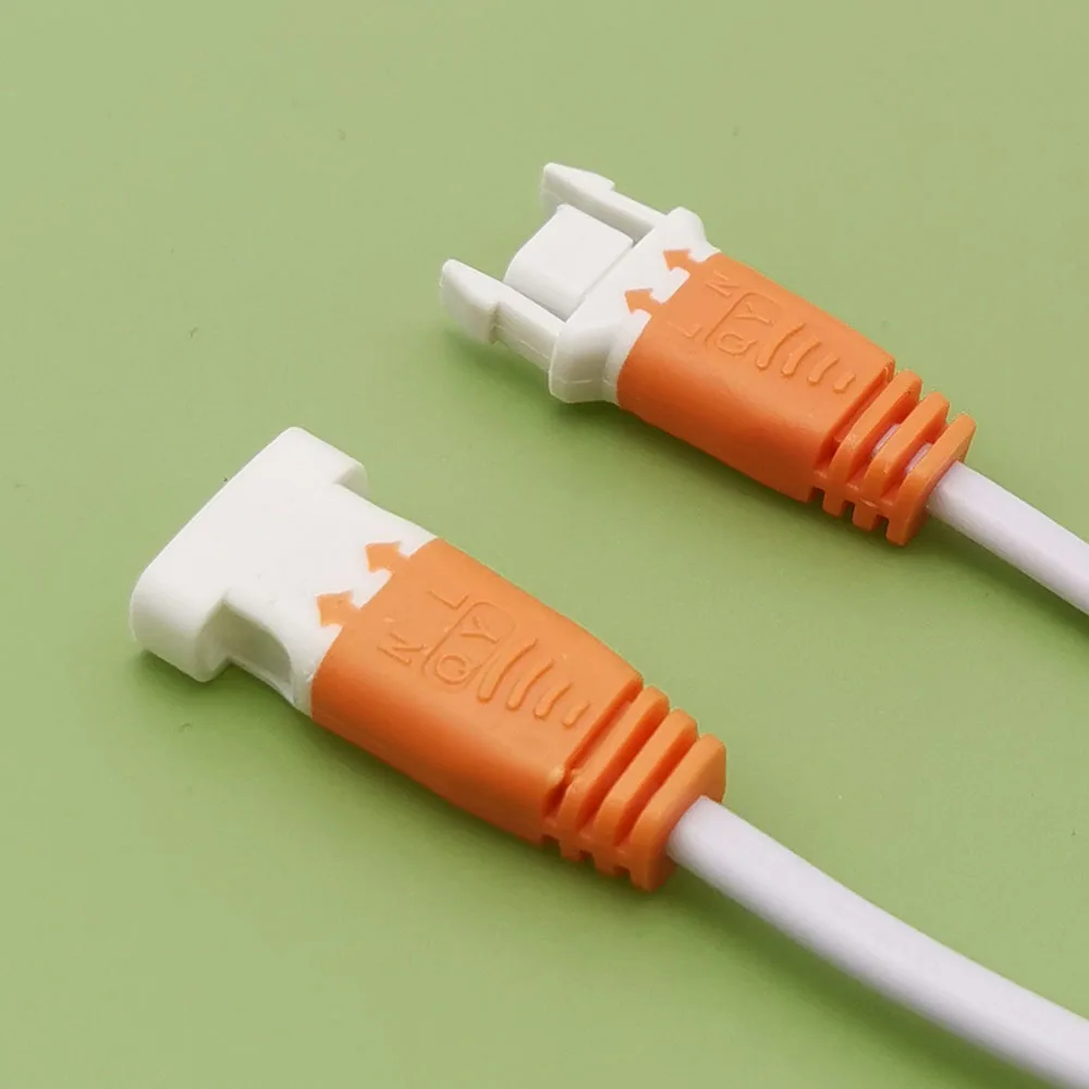 10 Pairs LED Power Connectors with Lock Buckle DC Terminal Cable Male Female Jack 2-Pin Plug for Driver LED Strip Lights