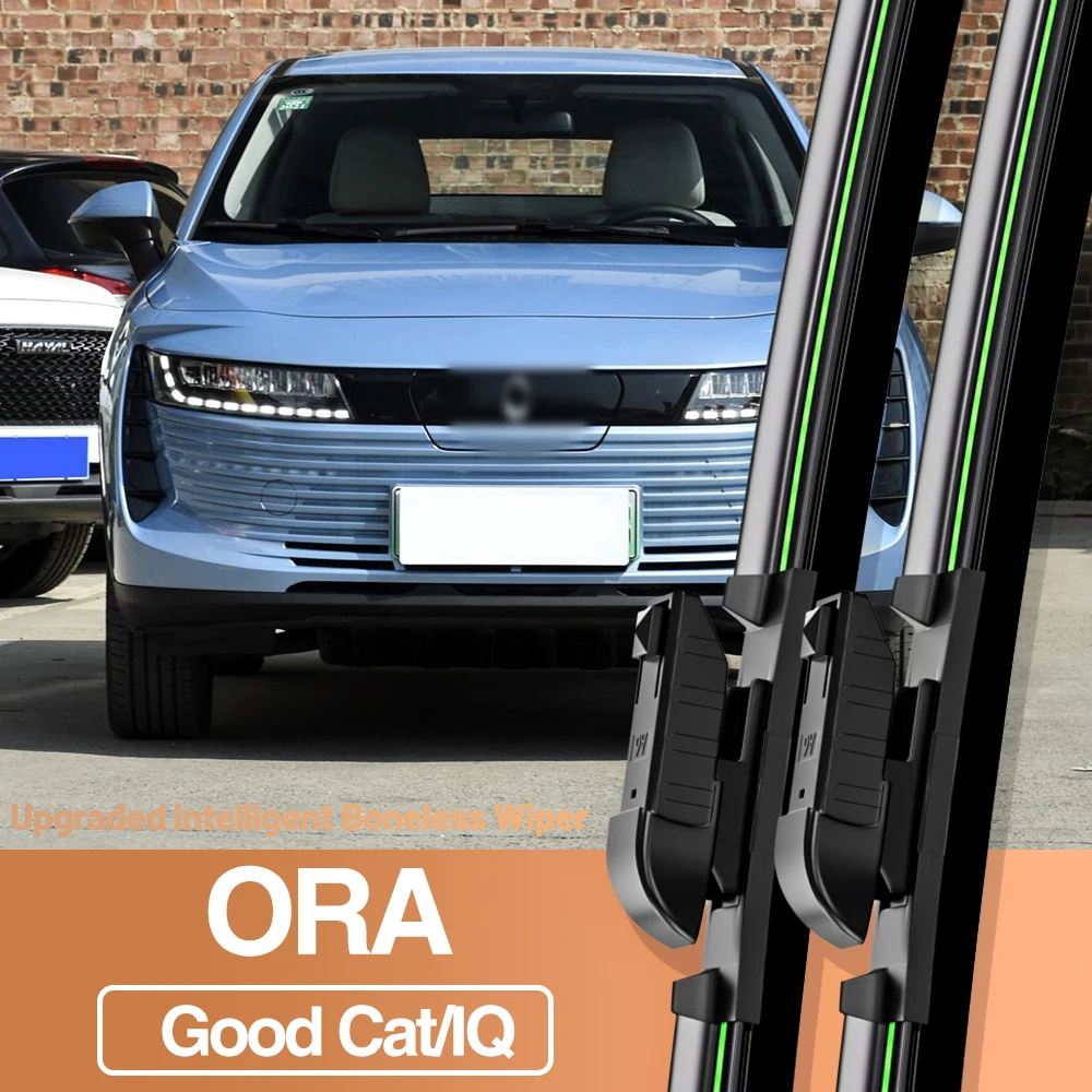 

2pcs For Great Wall ORA Good Cat IQ 2018-2023 Front Windshield Wiper Blades Windscreen Window Accessories 2019 2020 2021 2022