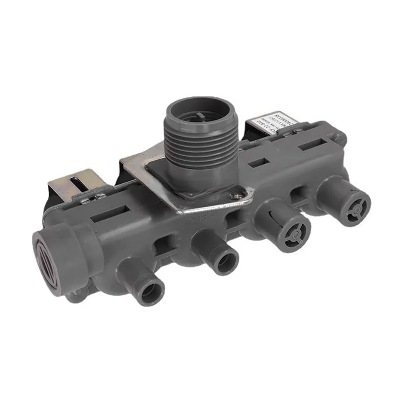 

ABGR-барабанная стиральная машина Четырехходовой электромагнитный впускной клапан для воды Fcf-22-B10/12 Аксессуары для стиральных машин