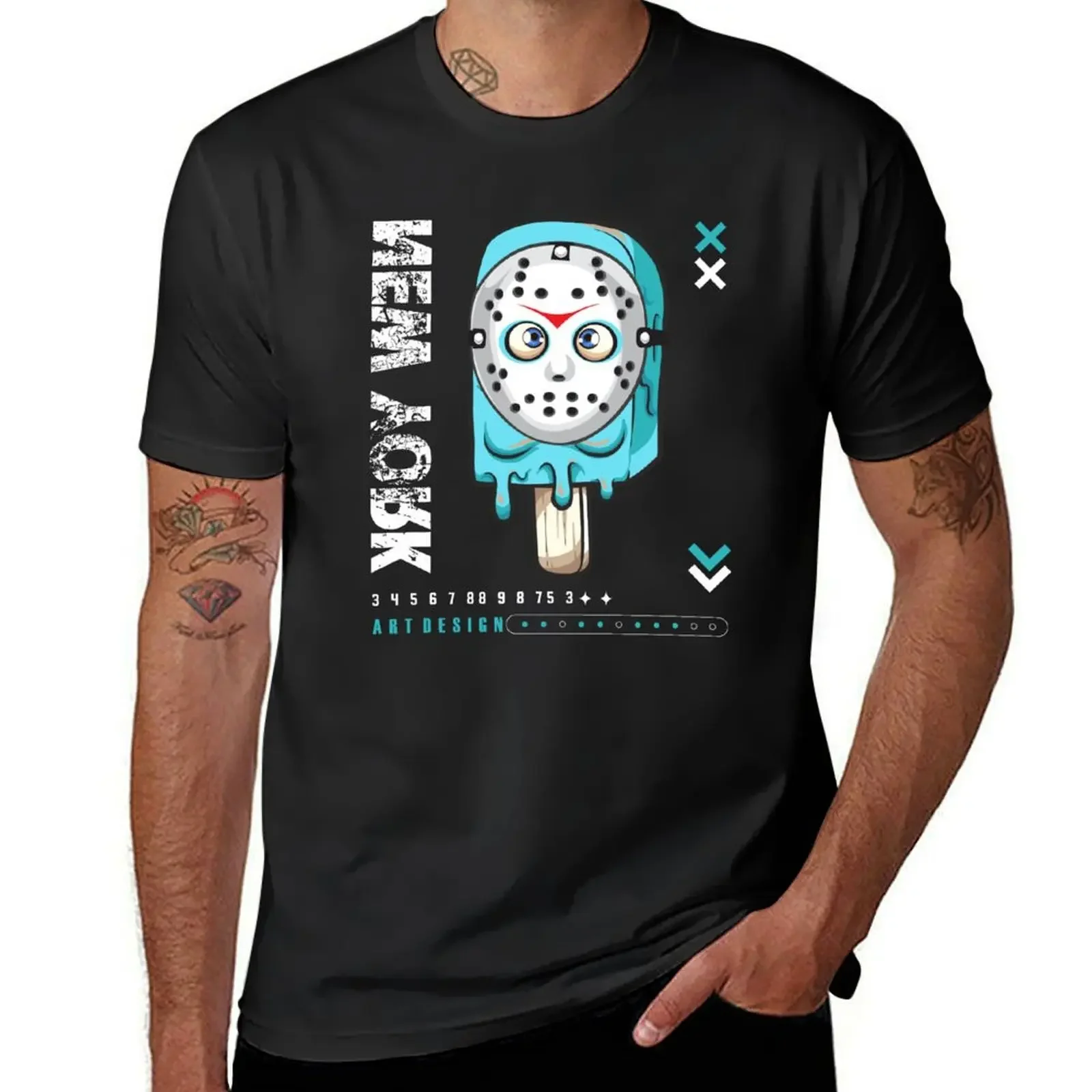 Crazy Ice Lolly. Hilarious  Crem Tees for the perfekt Gift  any occasion. T-Shirt aesthetic clothes black t shirts  men