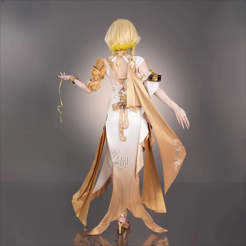 Aglaea Cosplay Costume Game Honkai：Star Rail Uniform Dress Wig Accessories Suit for Women Men Anime Party Roleplay Outfits