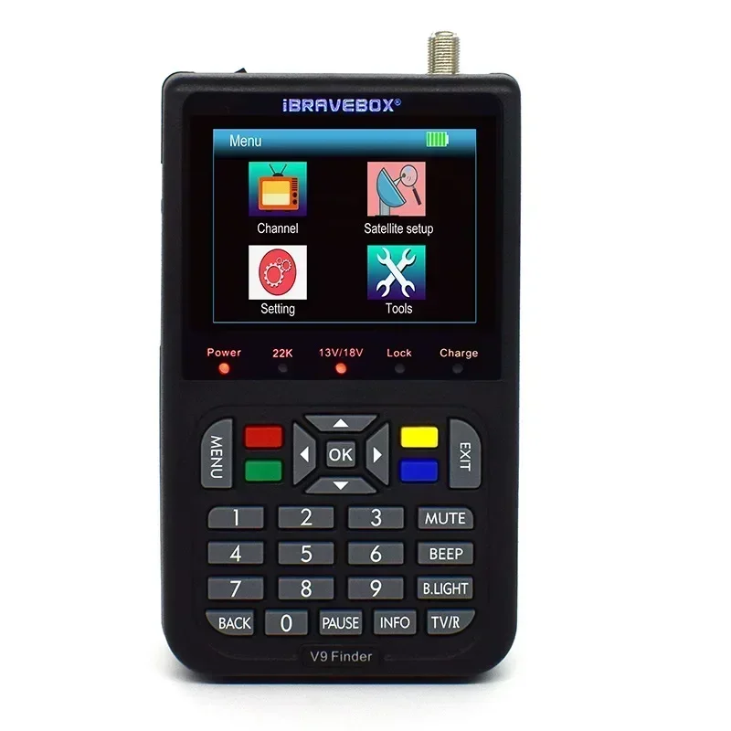 

V9 Finder DVB-S/S2 HD Star Searching Instrument Support H.265