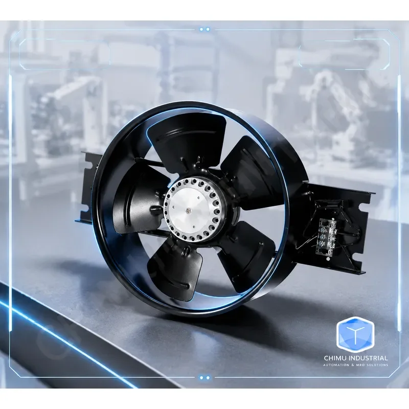 【CHIMU INDUSTRIAL】 250FZY6-D External Rotor Axial Flow Fan 220V with Capacitor High Speed Cabinet Cooling Fan