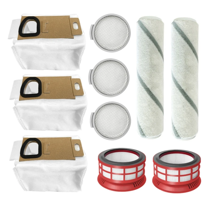 

Vacuum Cleaner Main Roller Brush HEPA Filter Dust Bag Accessories Spare Parts Compatible With Xiaomi Roborock H6