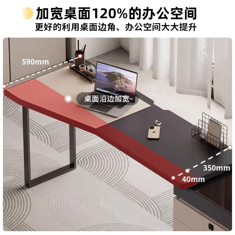 

Итальянский минималистичный угловой стол, комод, встроенная спальня, домашний стол, кабинет