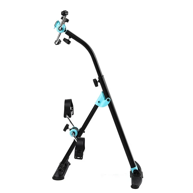 

-Stepper Vertical Portable Avec Écran LCD, Mini Vélo D'entraînement Pour Les Mains Et Les Jambes Des Personnes Âgées,