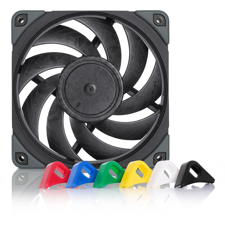 

Noctua NF-A12x25 PWM Chromax.Black.Swap 120mm CPU Cooler Fan Intelligent Temperature Control Computer Case Water Cooling Fan