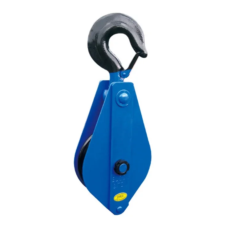 Factory Direct Sales 5Ton 8Ton Wire Rope Lifting Pulley Crane Hook Pulley