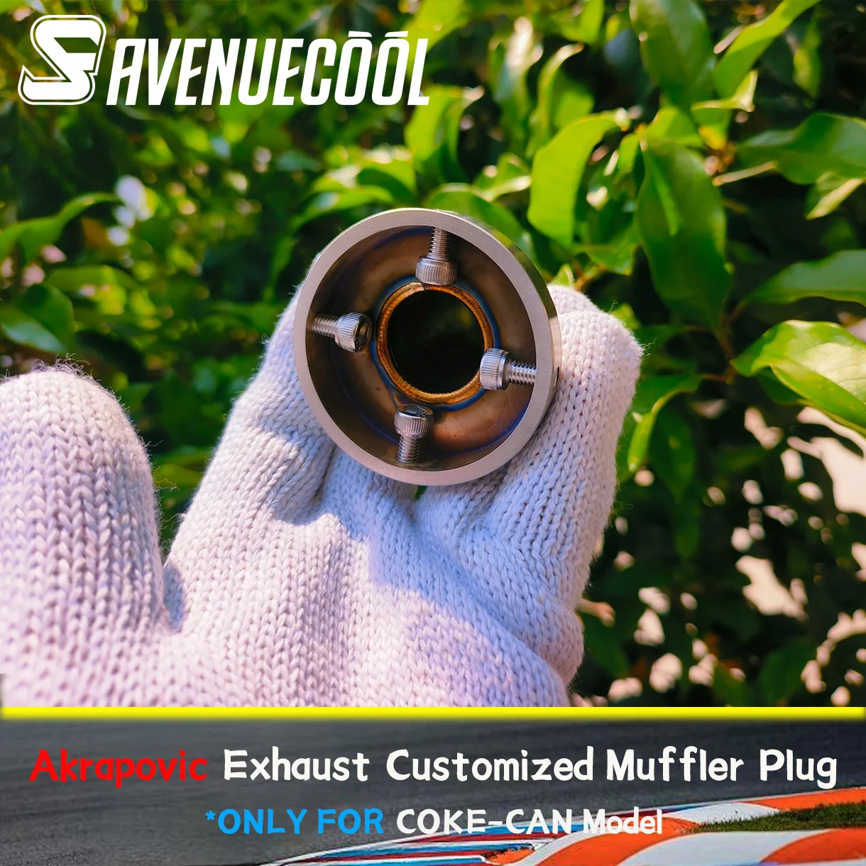 Avenuecool Scorpion Akrapovic Exhaust Custom Silencer Plug Db Killer Motorcycle Modified Exhaust Pipe Stainless Steel Silencer Plug Modification Parts