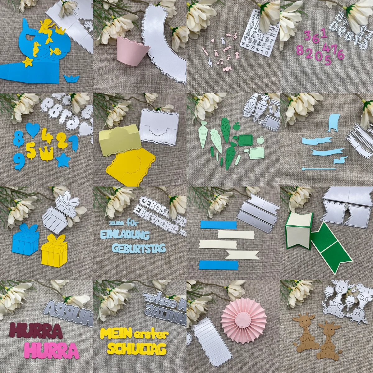 

Letter Animal Box Metal Cutting Dies Stencils For DIY Scrapbooking Decorative Embossing Handcraft Die Cutting Template