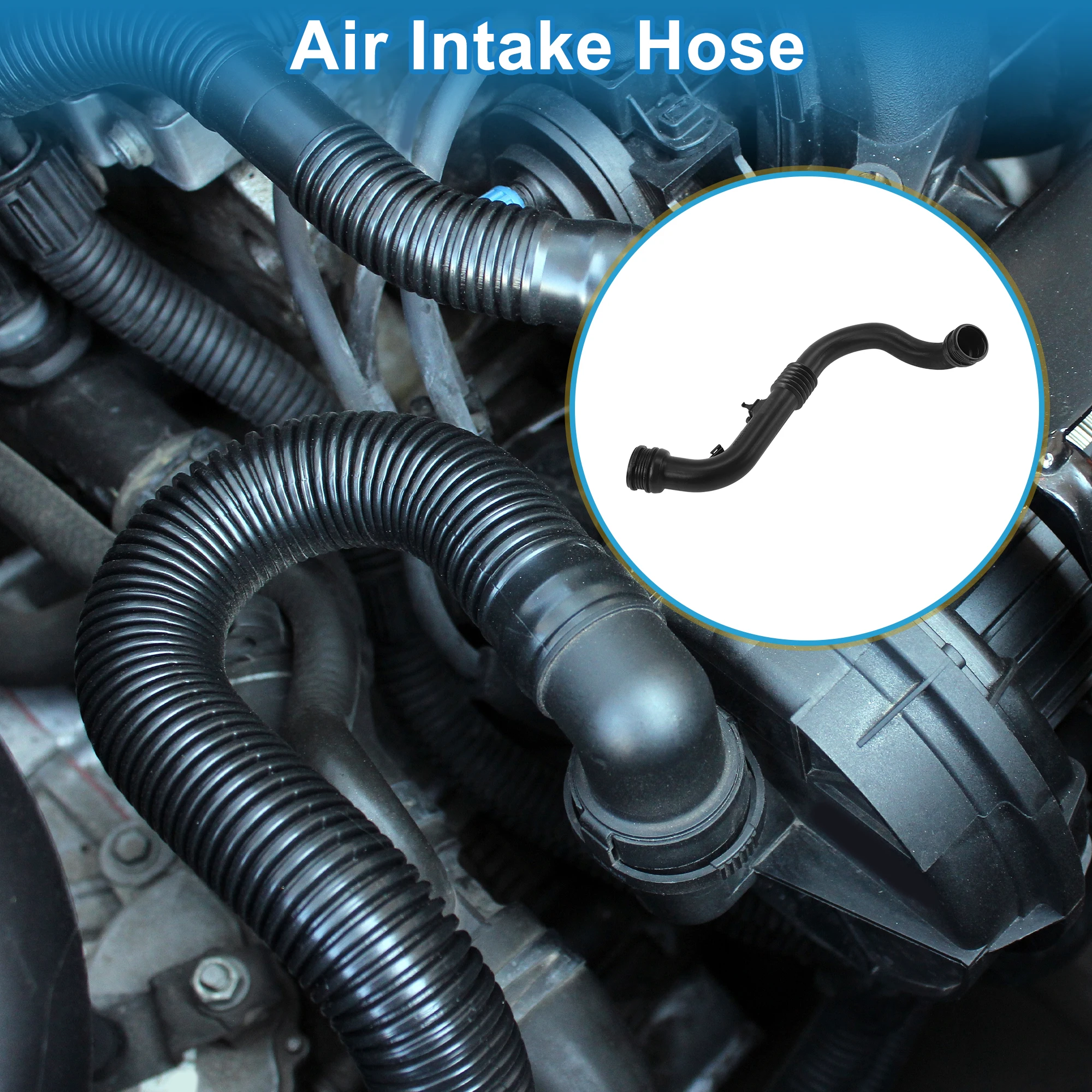 

Шланг воздухозаборника двигателя UXCELL для Renault Megane 2 Scenic 2 1.9 DCI No 8200201617