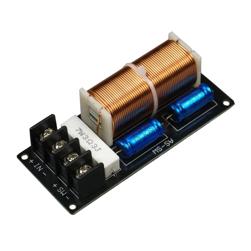 Filtro Crossover Subwoofer 1200W 410Hz – Divisore Di Frequenza Per HiFi E Auto, Condensatore 60µF, Modifica Il Suono Dei Bassi - 2