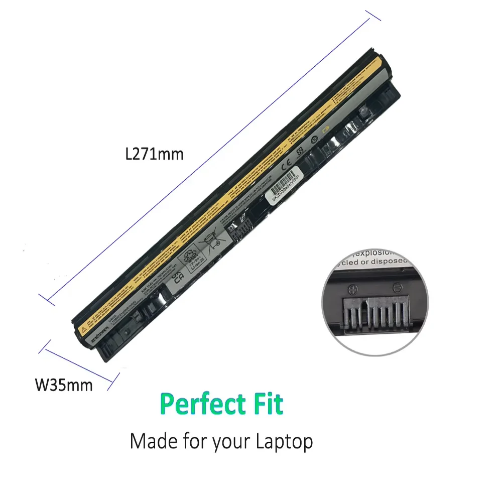 SKOWER L12M4E01 بطارية الكمبيوتر المحمول لينوفو IdeaPad G400S G405S G500S G510S S410P Z710 Z40 Z50 G40-70 L12L4A02 L12M4A02 L12S4E01