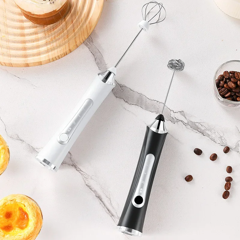 2025 Nuovo Portatile Elettrico Montalatte Schiuma Maker Palmare Ricaricabile Schiumatore Ad Alta Velocità Bevande Mixer Caffè Schiuma Bacchetta