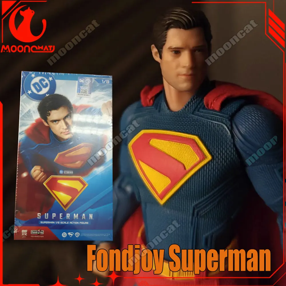 

Новая фигурка Супермена Fondjoy David Corenswet, 1/9, новая фигурка Супермена, 2025 год, новый фильм, Супермен, подвижная детская игрушка из ПВХ