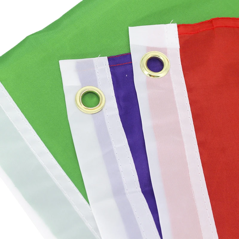 Bandeira do poliéster do arco-íris 150x90cm