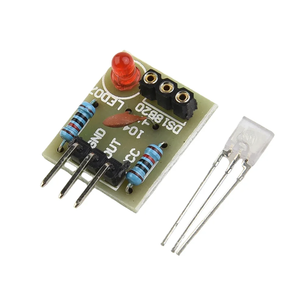 650 nm Sensor Module For Arduino AVR Parts Receiver Replacement Set With KY-008 Transmitter 10pcs New Portable