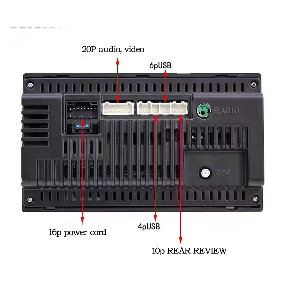 BYNCG 1PC Android Car Media Player Navi Radio CANBUS BOX Wire Harness For Volkswagen Golf 5/6/Polo/Passat/Tiguan/Touran