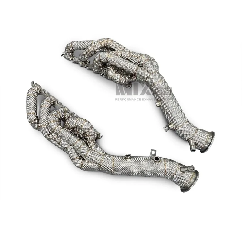 High Performance Exhaust manifold For Lamborghini Huracan STO EVO Spyder 5.2 2019-2021 Exhaust Pipe