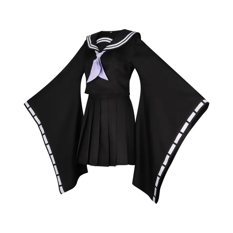 أنيمي الأزرق لعبة الأرشيف يوكاري تأثيري حلي كيمونو JK زي مدرسي دعوى للنساء الفتيات هالوين كرنفال حفلة الزي #2