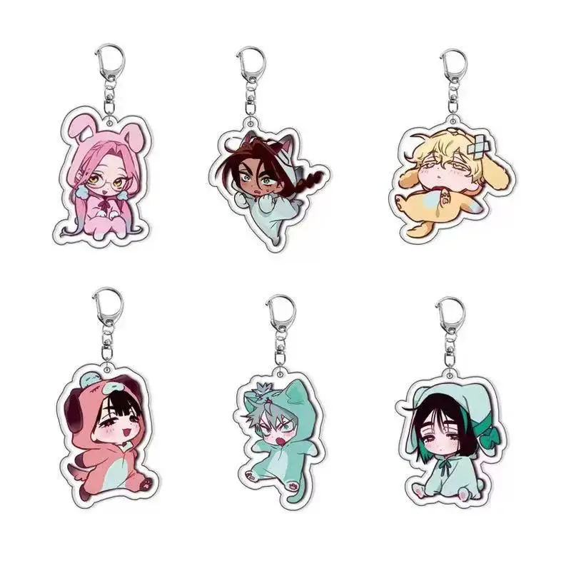 

Anime Game Cartoon Alien Stage Hyuna Fanyi Sua Mizi Till Acrylic Bag Decoration Pendant Keychain Acrylic Key Ring Exquisite Gift