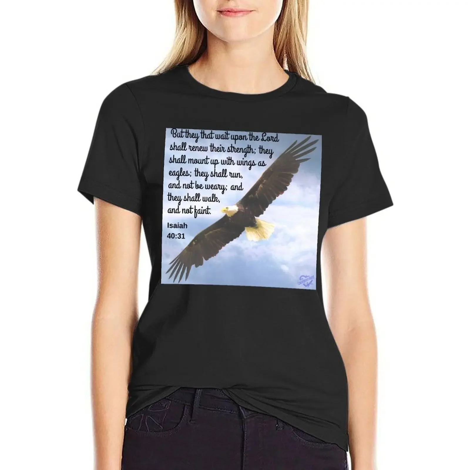 

Isaiah 40:31 T-Shirt vintage cute clothes graphics plain Women t-shirts