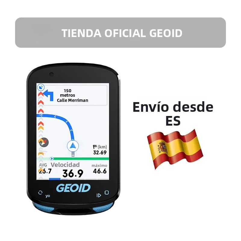 GEOID GPS bicicleta ordenador CC600 pantalla a Color odómetro velocímetro inalámbrico IPX7 impermeable ciclismo ordenador para 11 idiomas