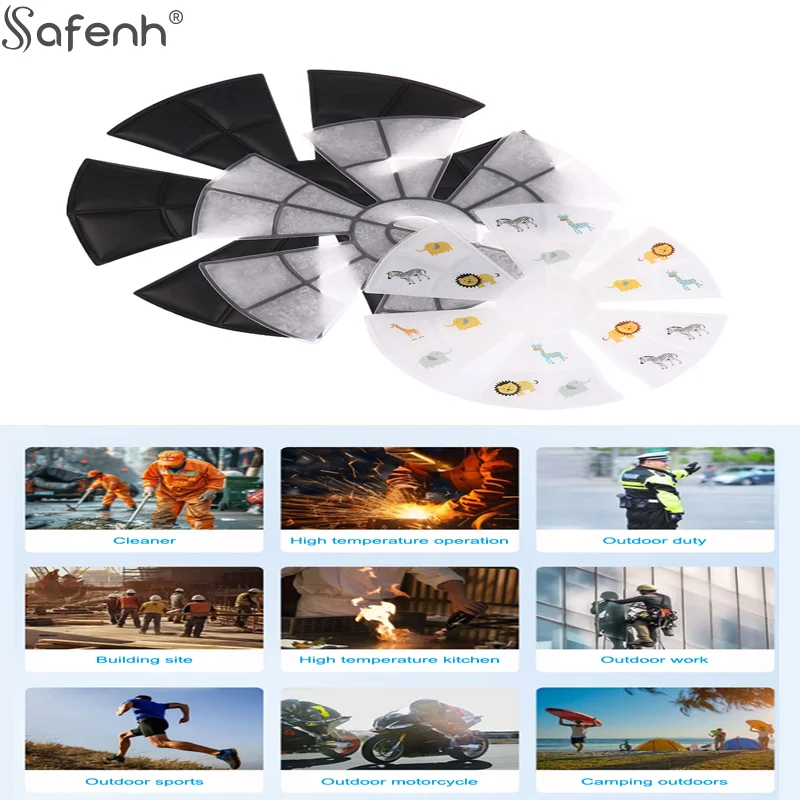 بطانة غطاء تبريد PCM سوداء وسادة ثلج قابلة للتعديل للصيف قبعة عالمية مناسبة مع جل تبريد فوري للطقس الخارجي والحار #1