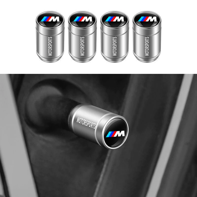 Aluminium alloy Car Wheel Tire Valve Air Stem Cap Cover for BMW M Performance E36 E46 E90 E60 F10 F30 E39 F20 E87 E92 G30 X5 E70